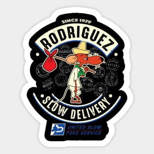 United Slow Poke Service Sticker